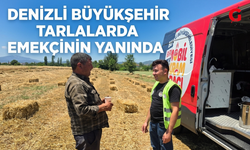 Denizli Büyükşehir, Tarlalara Soğuk Su Ve Limonata Ulaştırdı