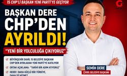 Başkan Dere CHP'den Ayrıldı: "Yeni Bir Yolculuğa Çıkıyoruz"