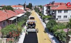 Çivril’in Önemli Caddesi Yeni Yüzüne Kavuştu