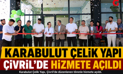 Karabulut Çelik Yapı Çivril'de Hizmete Açıldı