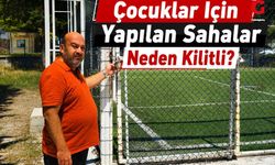 Yaz Tatilinde Halı Sahaların Kilitlenmesine Tepki