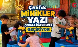 Çivril’de Minikler Yazı Oyunla Öğrenerek Geçiriyor