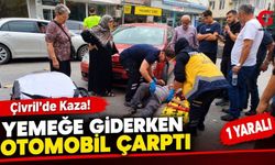 Çivril’de Kazada Bisiklet Sürücüsü Yaralandı