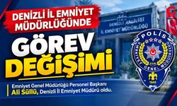 Denizli İl Emniyet Müdürlüğünde görev değişimi