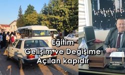 Başkan Dombaycı : "Eğitim-Öğretim Gelişime ve Dönüşüme Açılan Bir Kapı"
