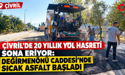 Çivril’de 20 Yıllık Yol Hasreti Sona Eriyor: Değirmenönü Caddesi’nde Sıcak Asfalt Başladı