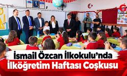 İsmail Özcan İlkokulu’nda İlköğretim Haftası coşkusu