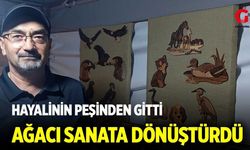 Çocukluk Hayalinin Peşinden Gitti Ağacı Sanata Dönüştürdü
