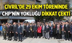 Çivril’de 29 Ekim Töreninde CHP’nin Yokluğu Dikkat Çekti