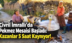 İmrallı Mahallesi’nde Geleneksel Pekmez Mesaisi Başladı