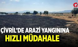 Çivril’de Arazi Yangınına Hızlı Müdahale
