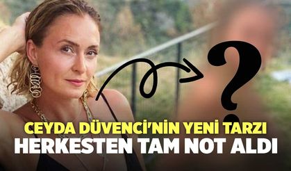 Ceyda Düvenci'nin Yeni Tarzı Herkesten Tam Not Aldı