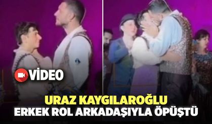 Uraz Kaygılaroğlu, Erkek Rol Arkadaşıyla Öpüştü