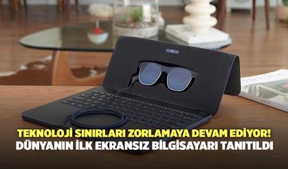 Teknoloji Sınırları Zorlamaya Devam Ediyor! Dünyanın İlk Ekransız Bilgisayarı Tanıtıldı