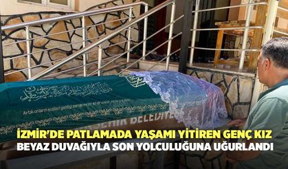 Patlamada Yaşamını Yitiren Genç Kız Beyaz Duvağıyla Son Yolculuğuna Uğurlandı