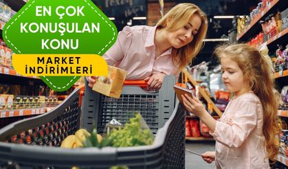 VATANDAŞIN GÖZÜ MARKET İNDİRİMLERİNDE!