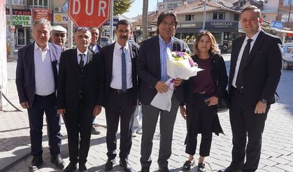 CHP İL BAŞKANI ALİ OSMAN HORZUM MUHTAR VE MECLİS ÜYELERİ İLE BİR ARAYA GELDİ