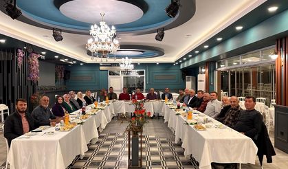 HALİL ERTUĞRUL VEFA YEMEĞİNDE YÖNETİMİ İLE BİR ARAYA GELDİ