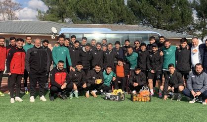 YEŞİL ÇİVRİL’E ZORLU DEPLASMAN ÖNCESİ MORAL ZİYARETİ