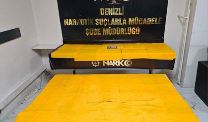 ÇİVRİL'DE 22 MİLYON LİRALIK ZEHİR YAKALANDI