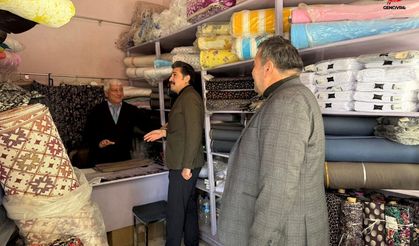 Ak Parti Çivril’de Sahaya İndi Esnaf Ziyareti Yaptı