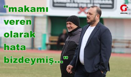 Kerem Boso; “Bazı Durumların Sorumluluğunun Alınması Gerek”