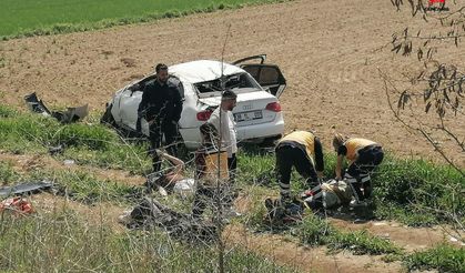 Balayına Giden Çift Kaza yaptı
