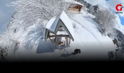 Kar Altındaki Akdağ Yaylaları Doğaseverleri Büyülüyor