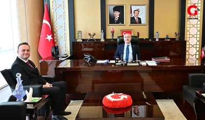 Başkan Semih Dere’den Vali Köşger’e Hayırlı Olsun Ziyareti