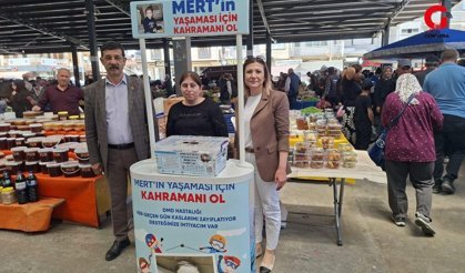 CHP’den DMD Hastası Mert’e Destek