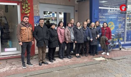 CHP Çivril’de Sahaya İndi Esnafın Sorunlarını Dinledi