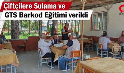 Çivril'de Sulama Sistemleri ve GTS Barkod Eğitimi Verildi