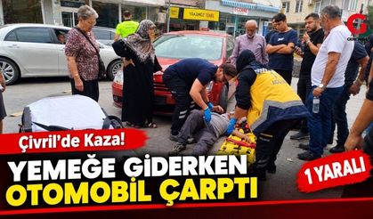 Çivril’de Kazada Bisiklet Sürücüsü Yaralandı