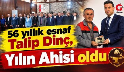 56 yıllık esnaf Talip Dinç, Yılın Ahisi oldu