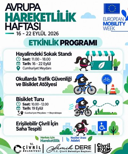 Çivril’de Avrupa Hareketlilik Haftası için etkinlik programı hazırlandı