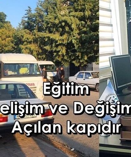 Başkan Dombaycı : "Eğitim-Öğretim Gelişime ve Dönüşüme Açılan Bir Kapı"