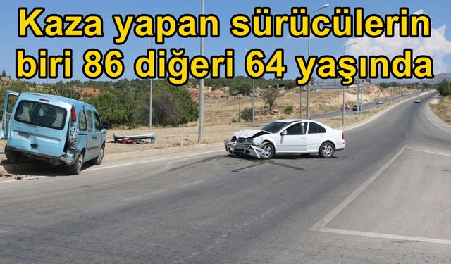 DEDELER ÇARPIŞTI İKİ KİŞİ YARALANDI