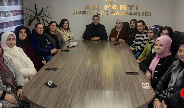 BAŞKAN AVCI KADIN ÜYELER İLE BULUŞTU