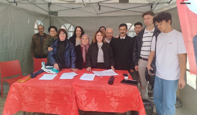 Çivril CHP İmamoğlu İçin İmza Kampanyası Başlattı