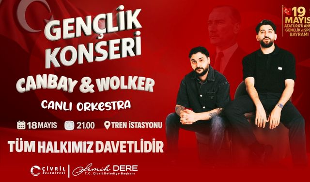 Çivril’de 19 Mayıs Coşkusu Konserle Zirveye Çıkacak