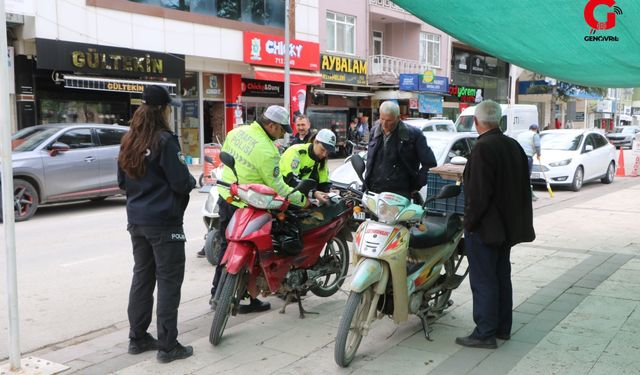 Motosiklet Sürücülerine Sıkı Denetim