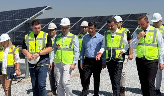 Başkanlar Tokça GES’de İnceleme Yaptı