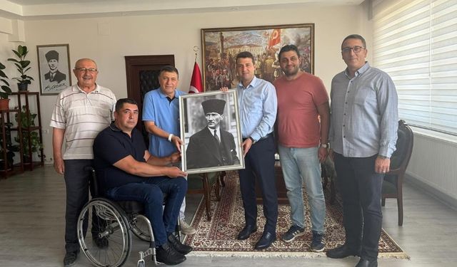 Çivrilli Gazilerden Kaymakama Hayırlı Olsun Ziyareti