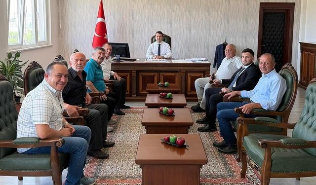 İYİ Parti İlçe Teşkilatı Kaymakamı Ziyaret Etti