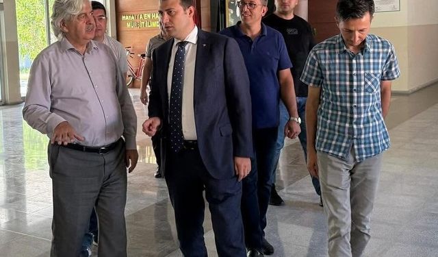 Kaymakam Fatih Cıdıroğlu, Atasay Kamer Meslek Yüksekokulunu Ziyaret Etti