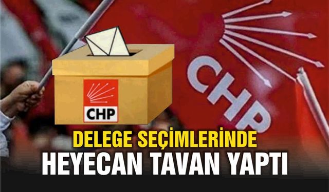 Çivril CHP’de Delege Seçimleri Devam Ediyor