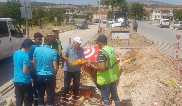 Çivril’de Bir Mahalle Daha Doğalgaza Kavuştu
