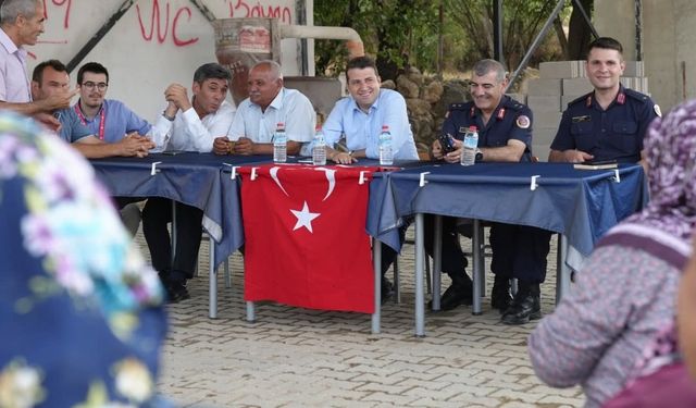 Özdemirci, Reşadiye ve Karahacılı Kaymakam Cıdıroğlunu Bağrına Bastı