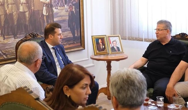 Subaşıoğlu Kaymakamı Ziyaret Etti