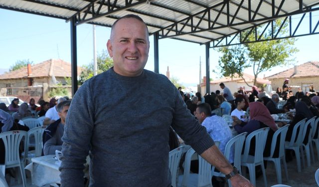 Ömerli Muhtarı Belediyenin Yaptığı Tesiste Mevlit Okuttu